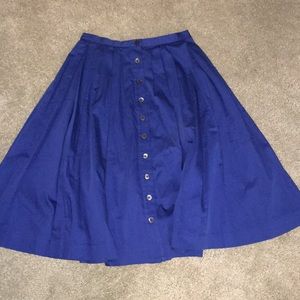 Brooks Brothers Royal Blue skirt